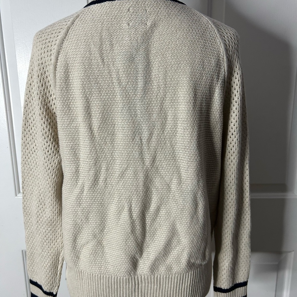 NIC + ZOE COTTON MESH ZIPPED UP CARDIGAN
(Size large) - Picture 9 of 11